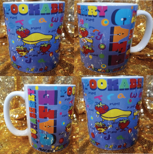 STRAWBERRY JAM LIMITED EDITION SIGNED MARCOART POOKABERRY MUG CUP