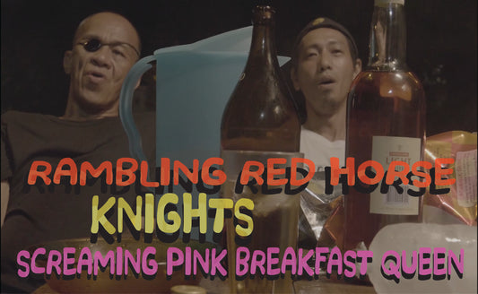 RAMBLING RED HORSE KNIGHTS SCREAMING PINK BREAKFAST QUEEN